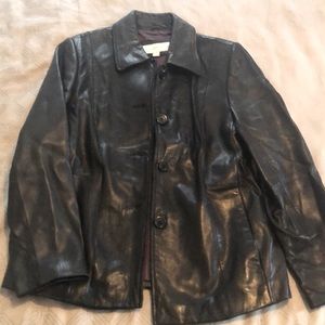 Liz Claiborne women’s leather jacket